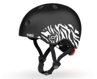 Scoot & Ride Kask Ochronny XXS-S dla dzieci 1-5 lat Zebra - 1039899 - zdjęcie 1